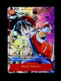 Red & Pikachu Manga Rare (POKE-001)