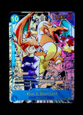 Blue & Charizard Manga Rare (POKE-005)