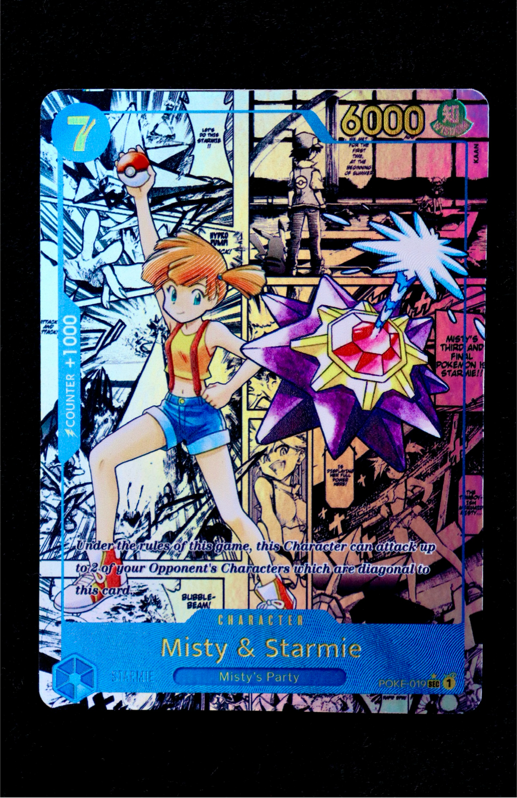 Misty & Starmie Manga Rare (POKE-019) – The Fine Kard