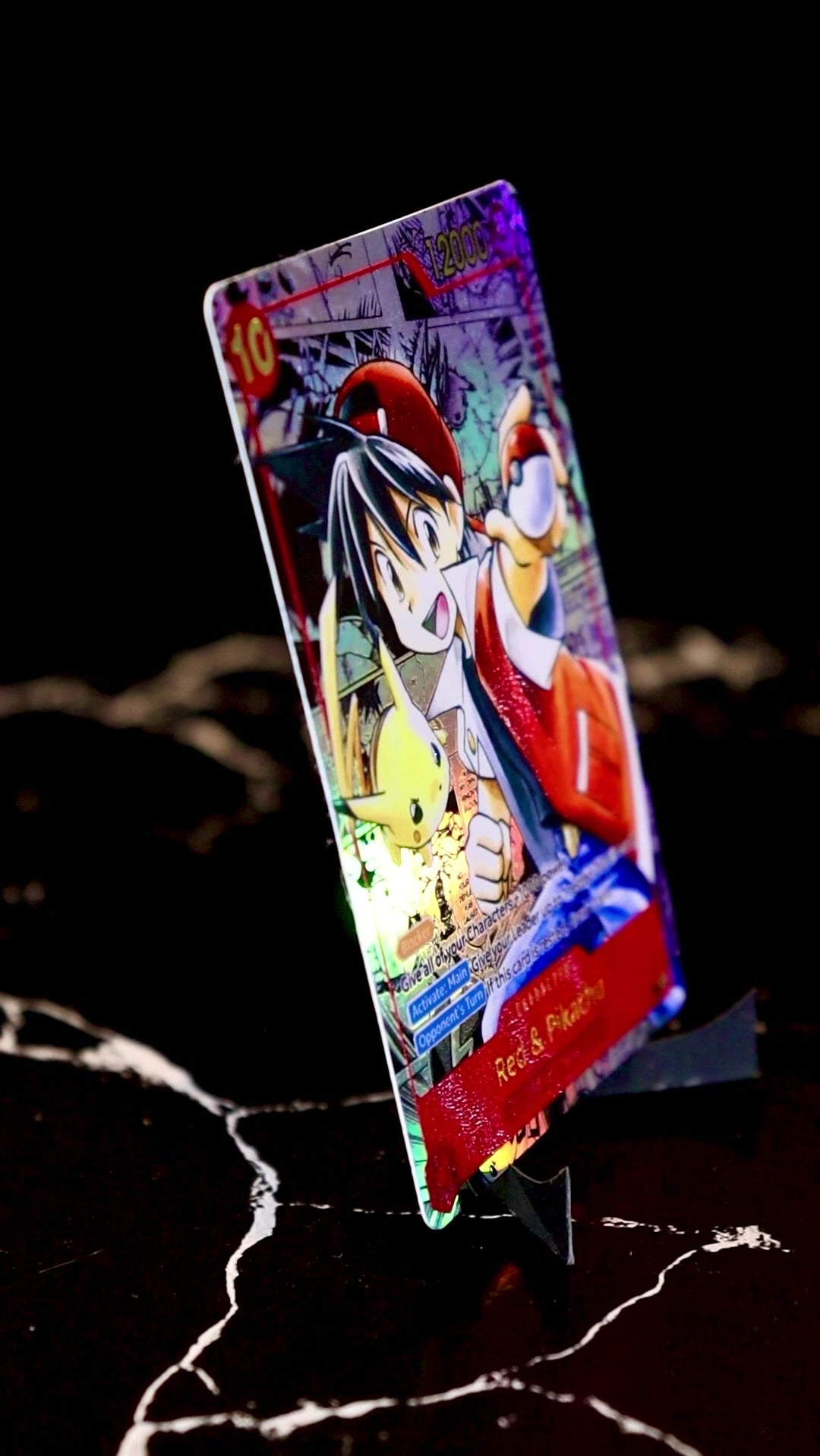 Red & Pikachu Manga Rare (POKE-001)